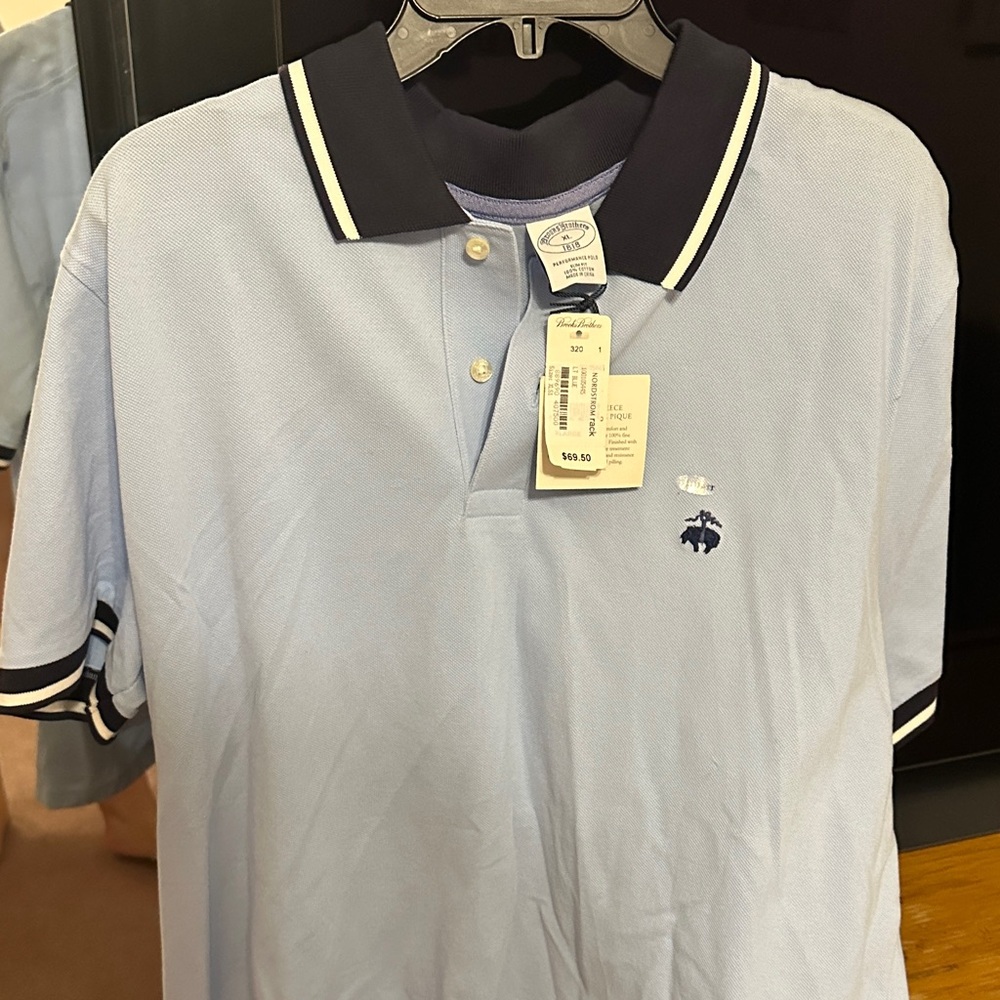Brooks brothers slim fit polo shirt